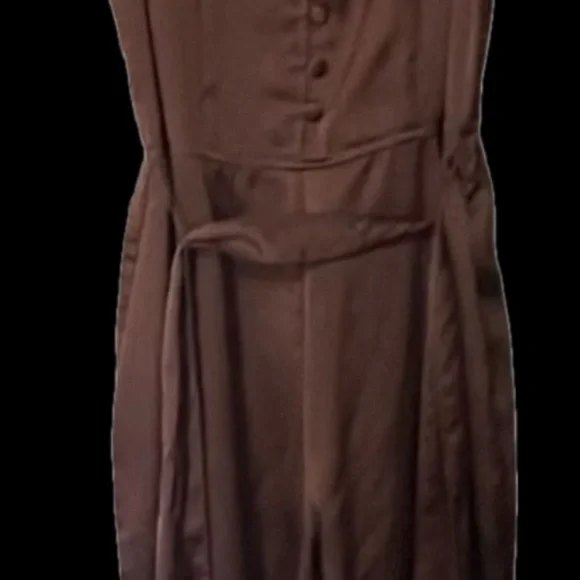 Abercrombie & Fitch Chocolate Brown Jumpsuit - Picture 3 of 8